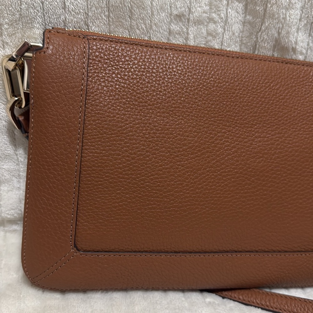 Kate Spade Warm Ginge Pebbled Leather Crossbody Bag - Picture 6 of 14